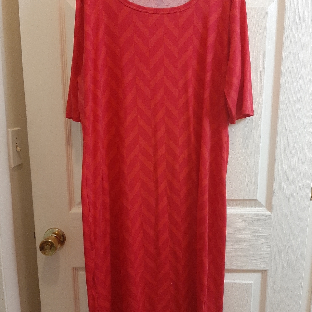 LuLaRoe 3xl Julia dress